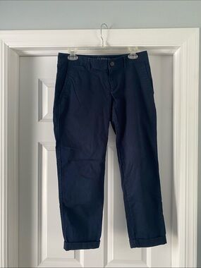 Banana Republic Women's Navy Blue City Chinos